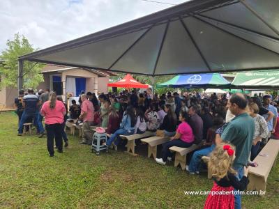 Rio Bonito do IguaÃ§u - Festa N.S. Aparecida atraÃ­ FiÃ©is em Barra Mansa do IguaÃ§u